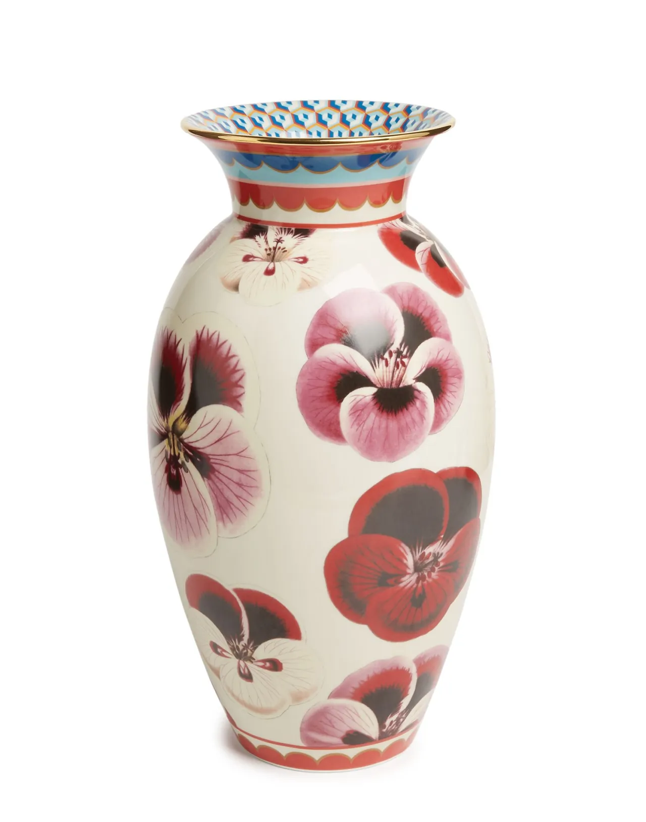 Hot La DoubleJ Amphora VasePansy in Porcelain