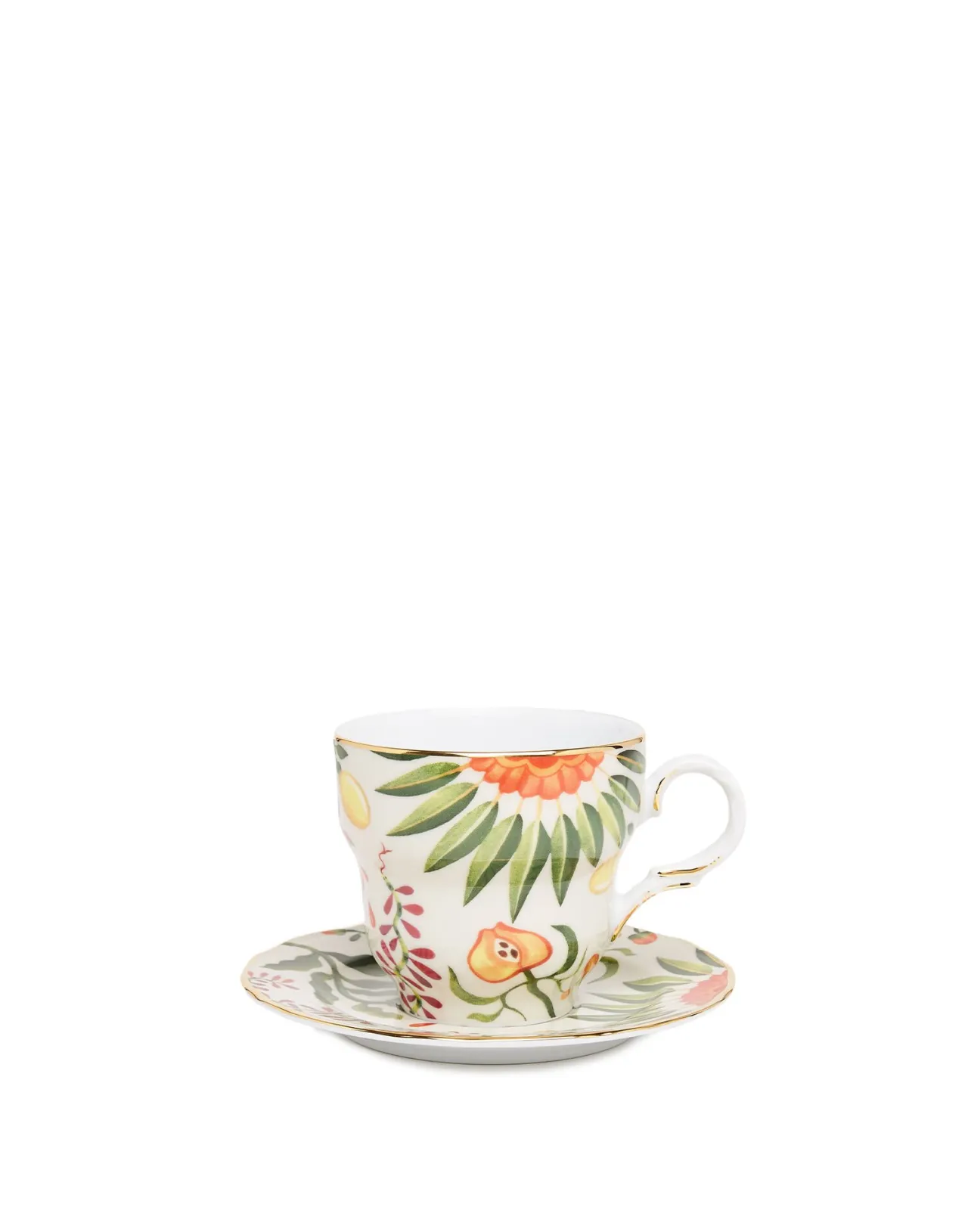 Store La DoubleJ Big Mama Cup & SaucerEden in Porcelain