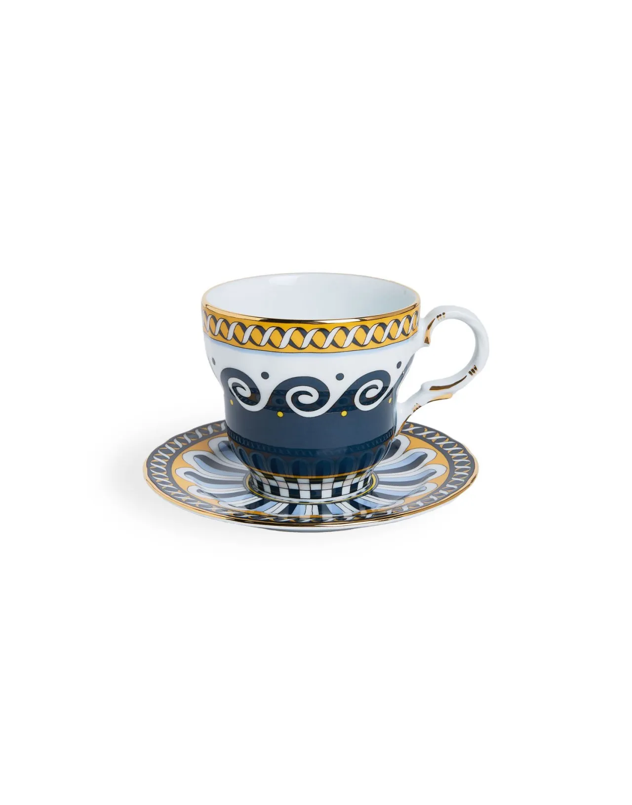 Discount La DoubleJ Big Mama Cup And SaucerOdysseus in Porcelain