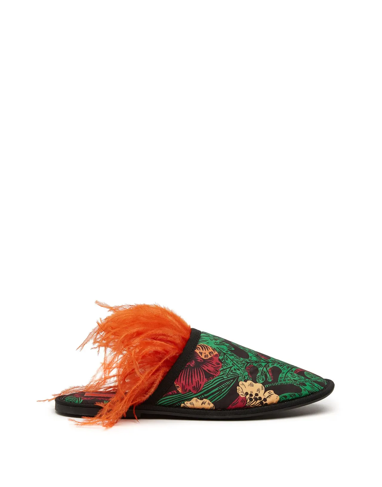 Flash Sale La DoubleJ Boudoir SlipperNight Garden in Faille