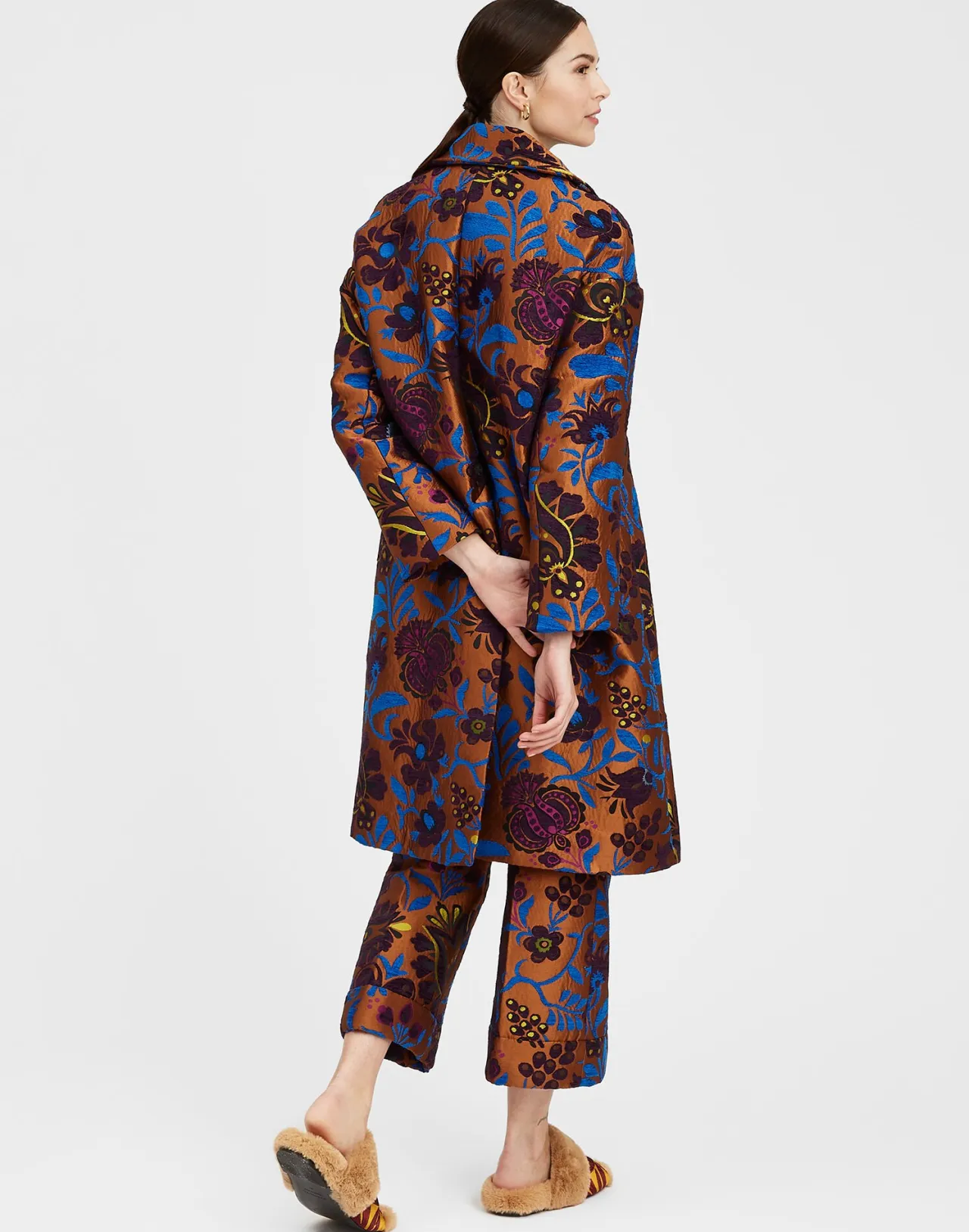 Online La DoubleJ Boxy CoatJacquard Selva in Jacquard