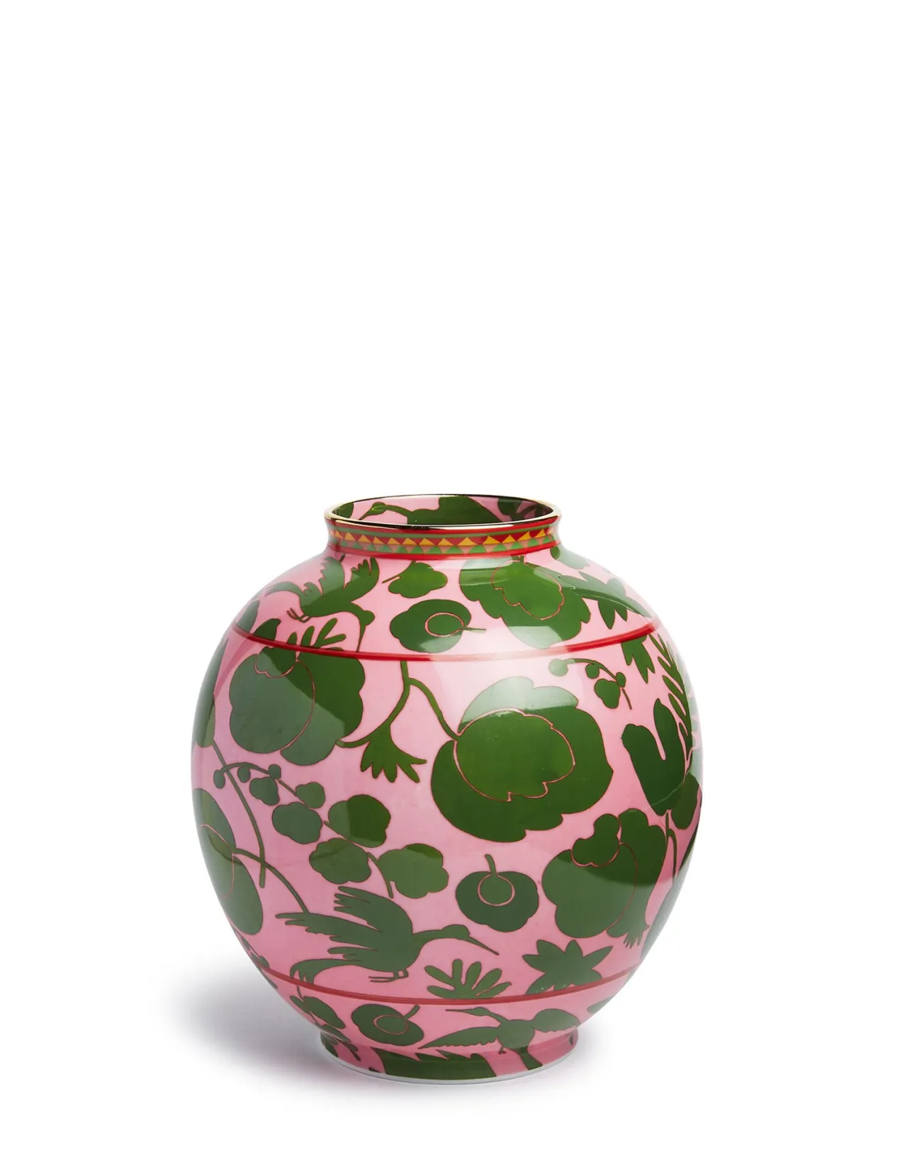 Flash Sale La DoubleJ Bubble VaseWildbird Rosa/Verde in Porcelain