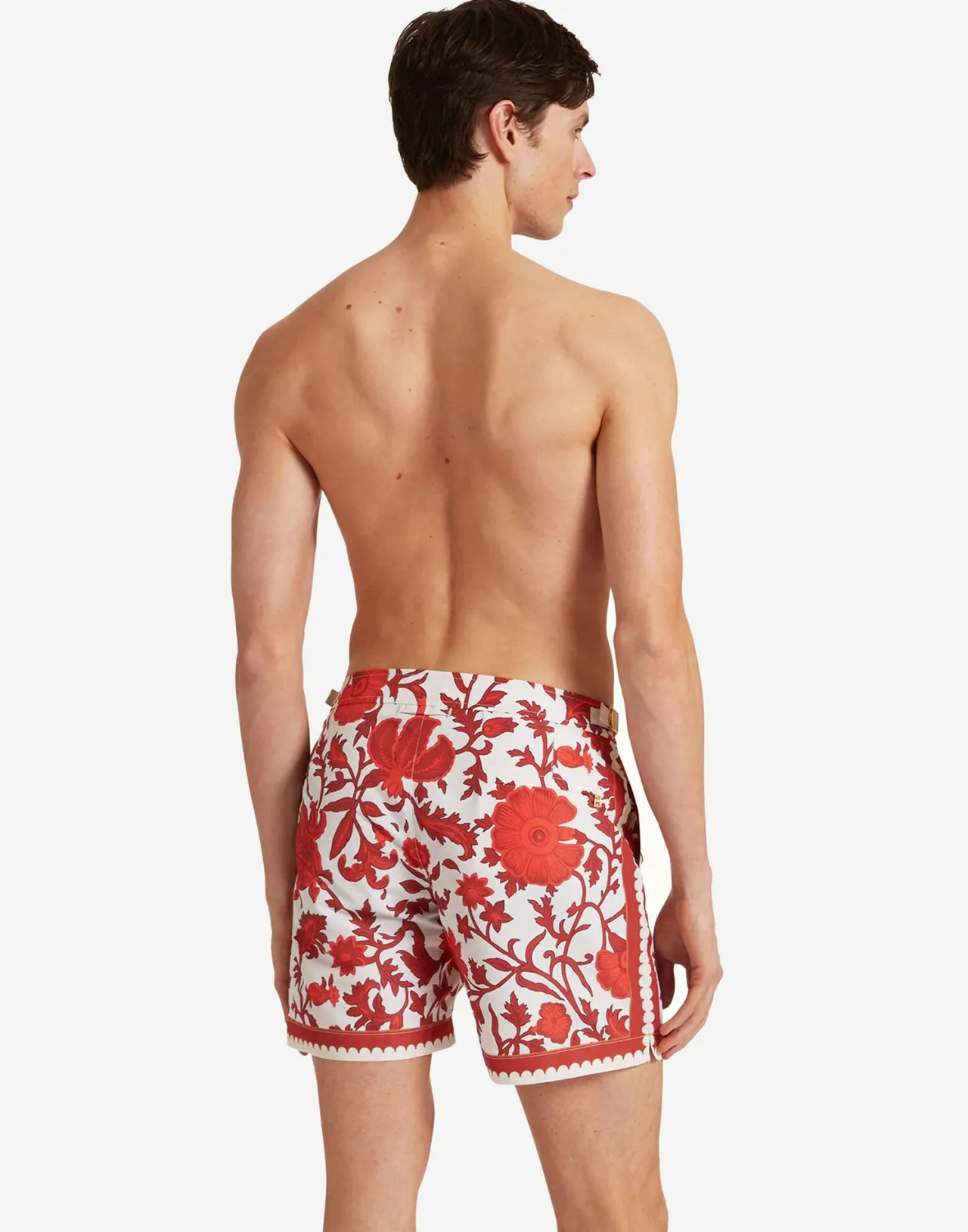 Flash Sale La DoubleJ Bulldog Swim ShortsDragonflower Placèe Red in Recycled Polyester