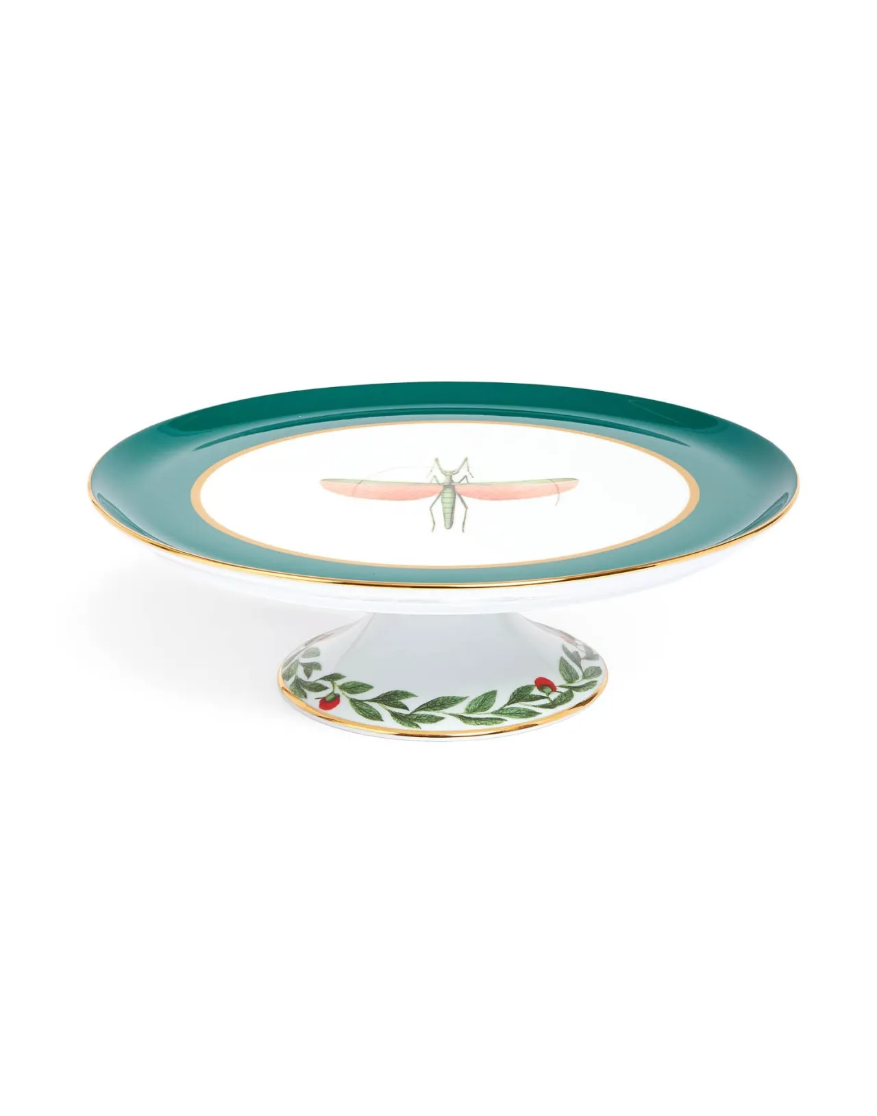 Cheap La DoubleJ Cake StandLibellula Green in Porcelain