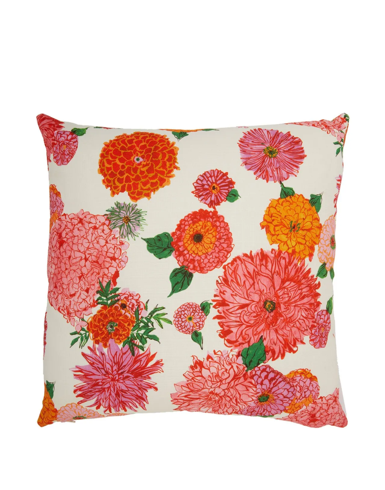 Flash Sale La DoubleJ Cushion (45X45)Bright Blooms in Cotton Honan