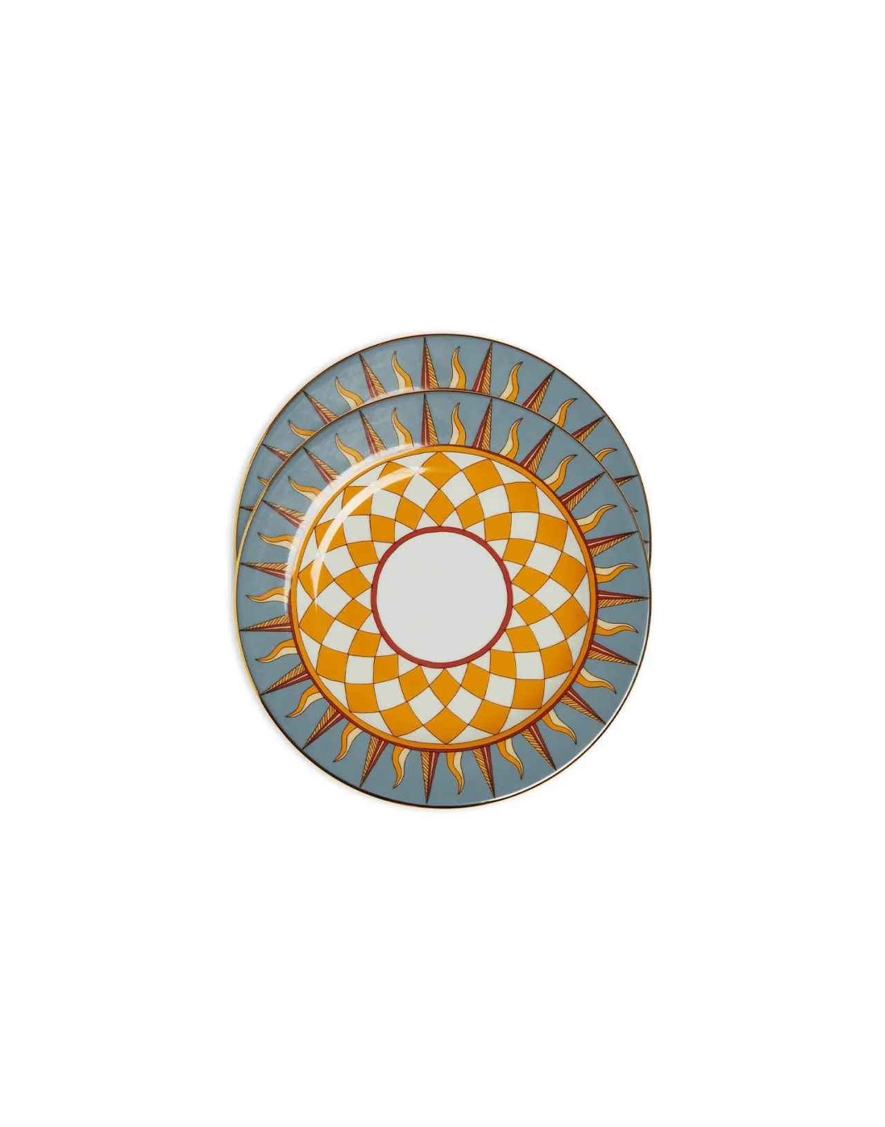 Best Sale La DoubleJ Dessert Plates Set Of 2Ra Sky Blue in Porcelain