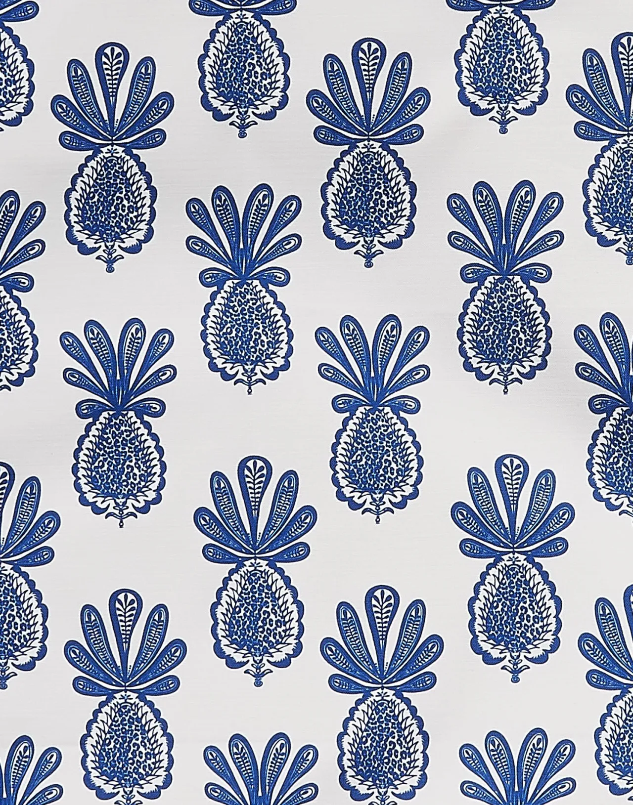 Outlet La DoubleJ DishtowelPineapple Blu in Cotton