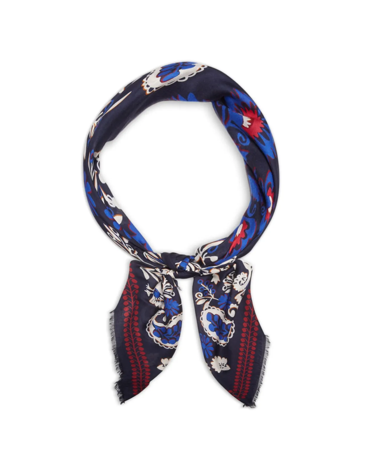 Clearance La DoubleJ Forest Scarf (120X120)Forest Bandana in Modal Silk Blend