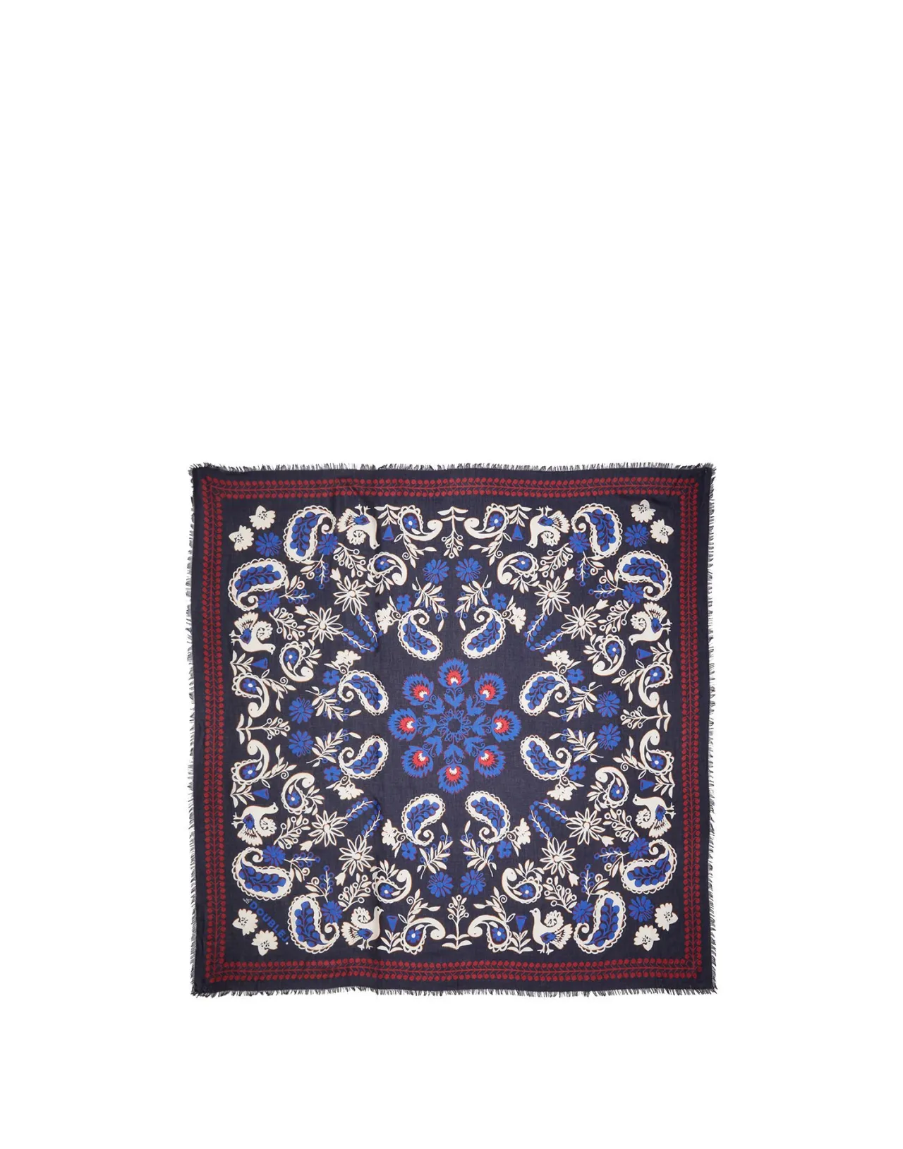 Clearance La DoubleJ Forest Scarf (120X120)Forest Bandana in Modal Silk Blend