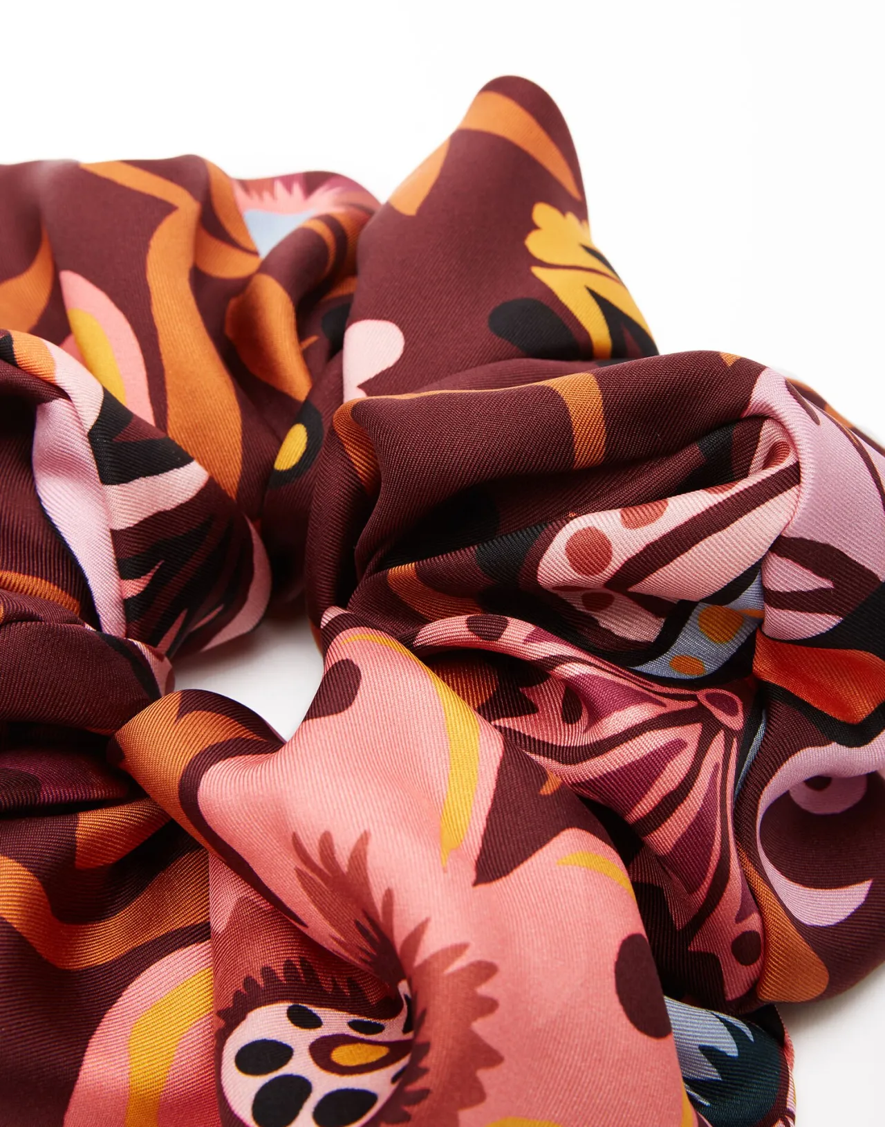 Flash Sale La DoubleJ Giga ScrunchieSelva in Silk Twill