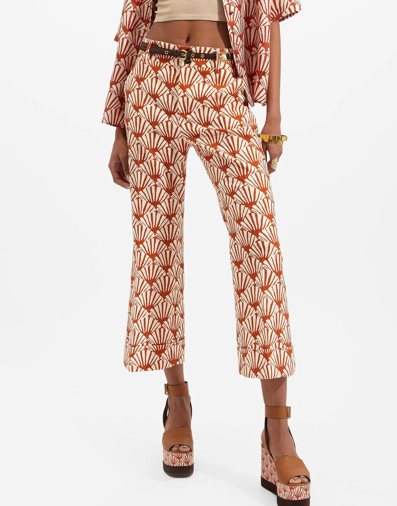 Cheap La DoubleJ Hendrix PantsVentaglio in Shot Cotton
