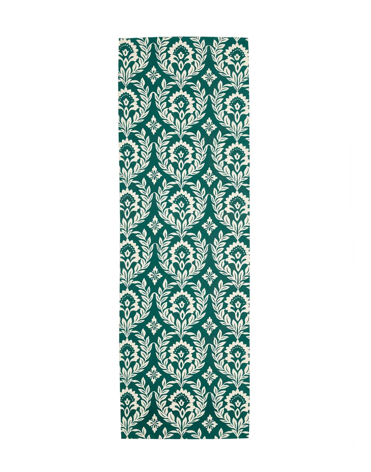 Flash Sale La DoubleJ Herringbone RunnerGreen Garland in Cotton Chevron