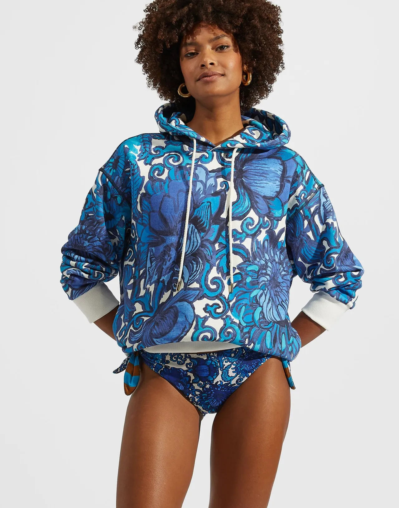 Shop La DoubleJ House HoodieAnemone in Jersey Harvey