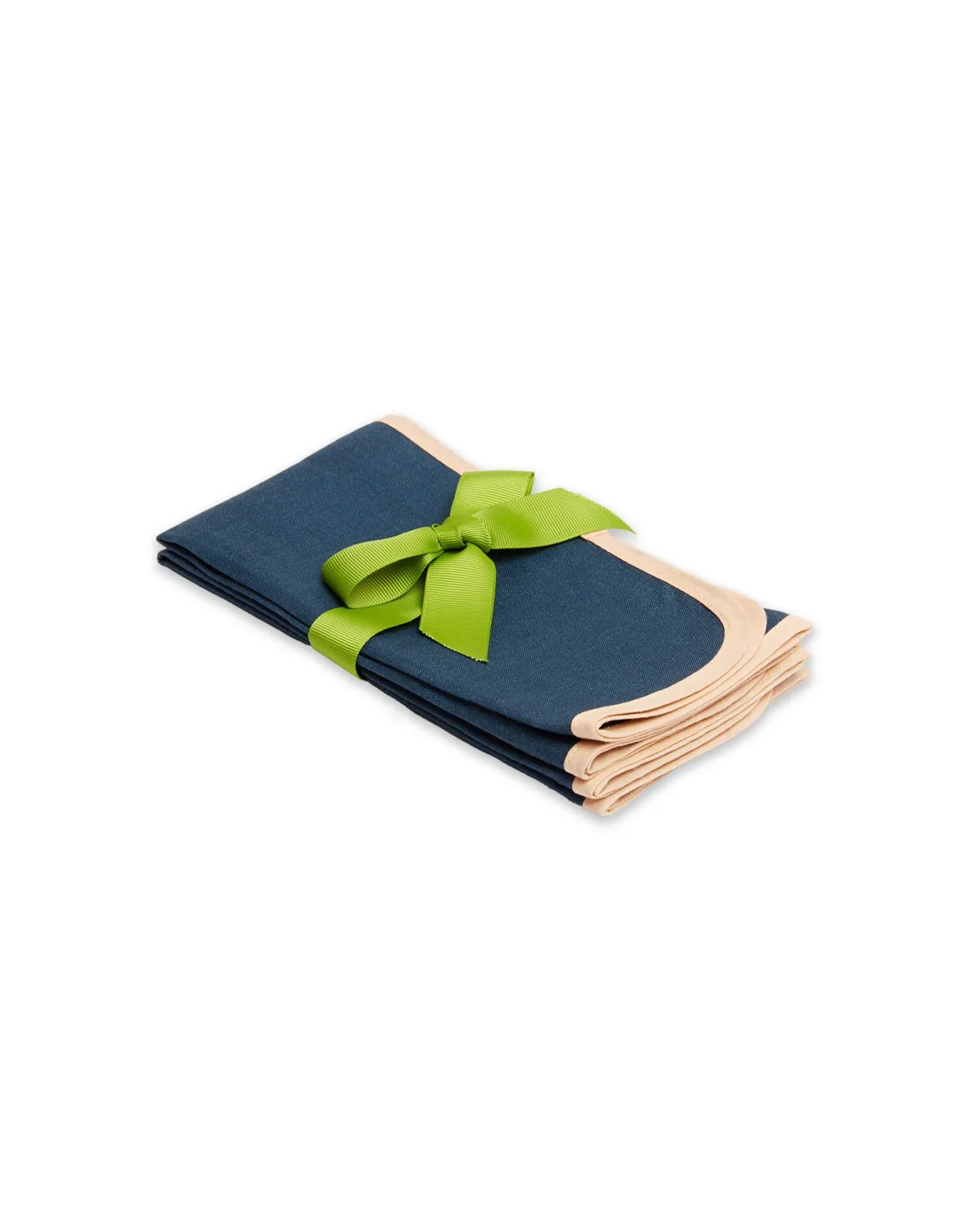 Online La DoubleJ Large Napkins Set Of 2Rainbow Navy in Linen