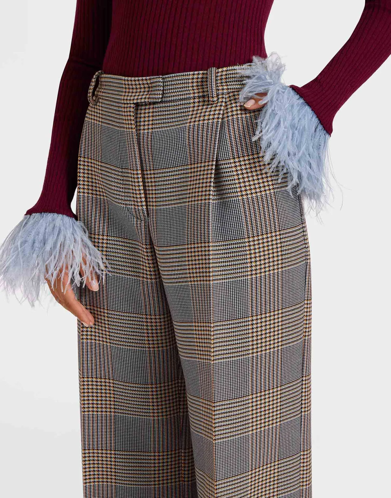 Best Sale La DoubleJ Loose PantsMoors Multicolor in Viscose Tailoring