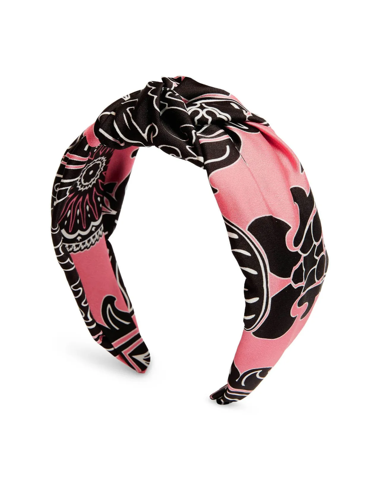 Best Sale La DoubleJ Love Knot HeadbandOltrarno Pink in Twill