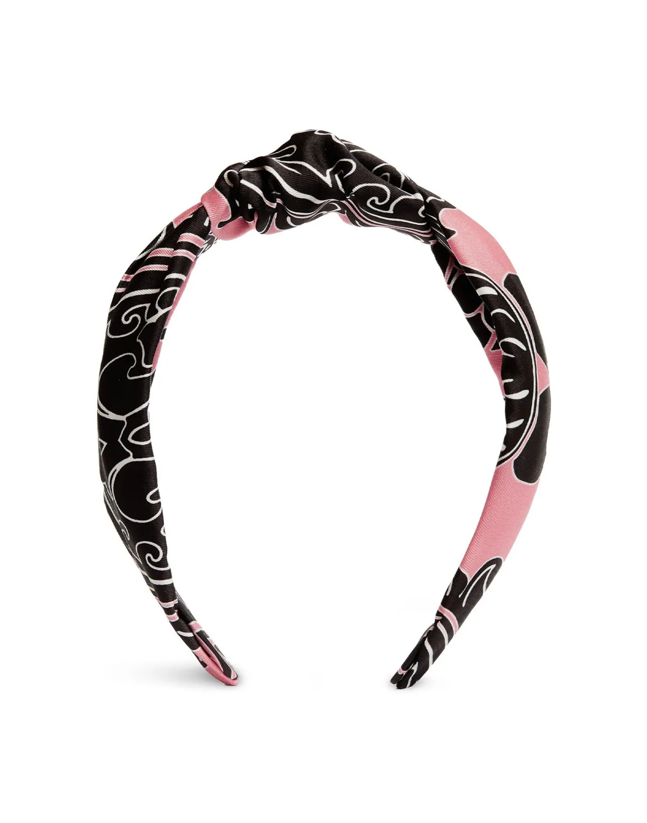 Best Sale La DoubleJ Love Knot HeadbandOltrarno Pink in Twill