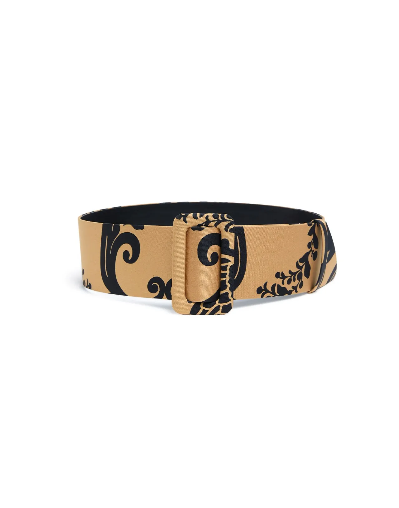 Shop La DoubleJ Medium BeltCherubs Gold in Light Faille