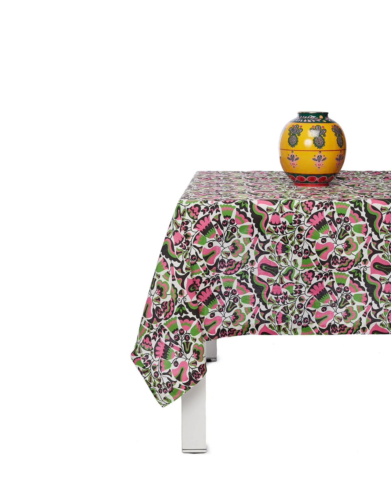 New La DoubleJ Medium Tablecloth (180x280)Tulipani in Linen