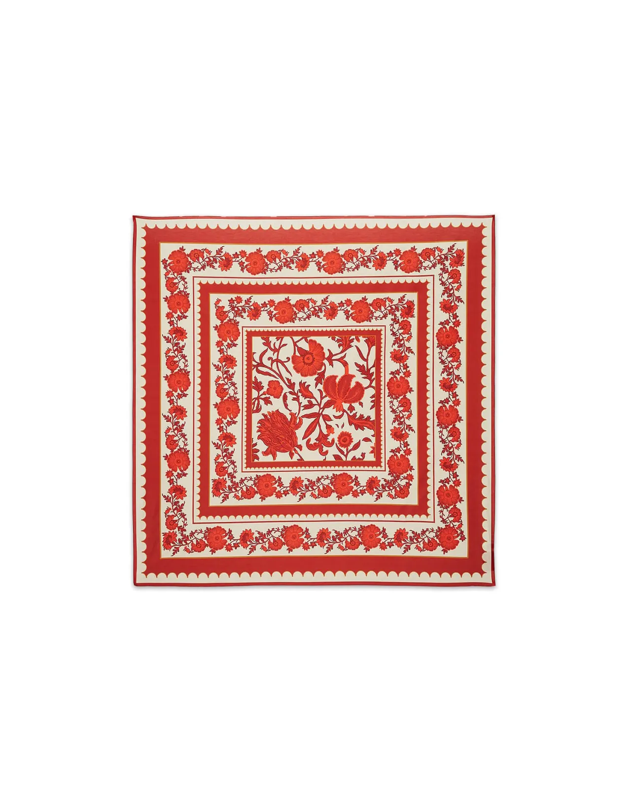 Online La DoubleJ PareoDragonflower Placée Red in Silk Voile