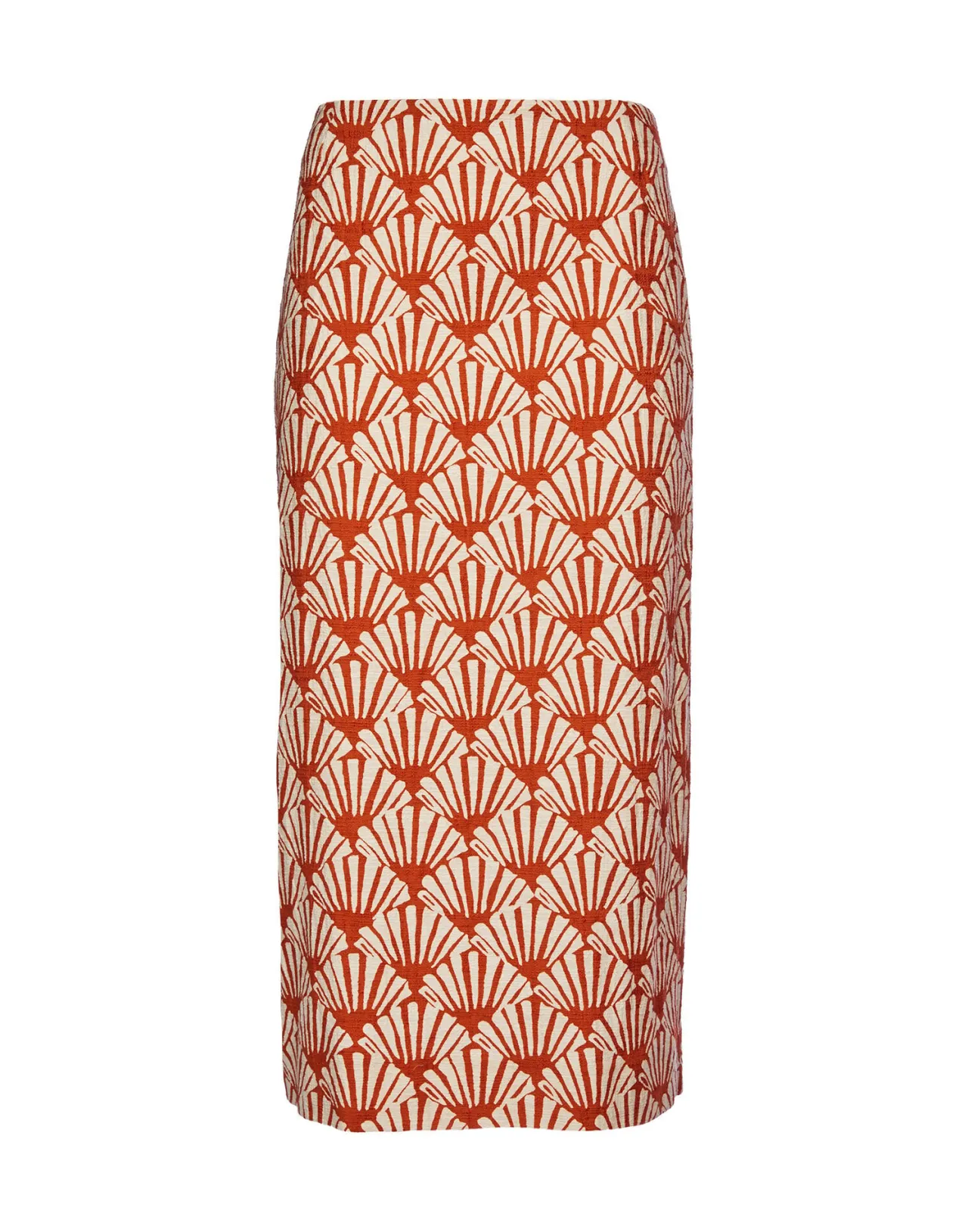 Shop La DoubleJ Pencil SkirtVentaglio in Shot Cotton