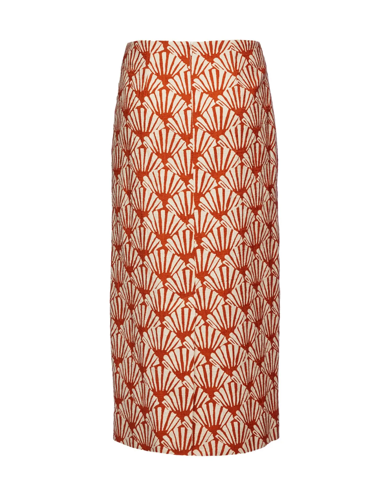 Shop La DoubleJ Pencil SkirtVentaglio in Shot Cotton