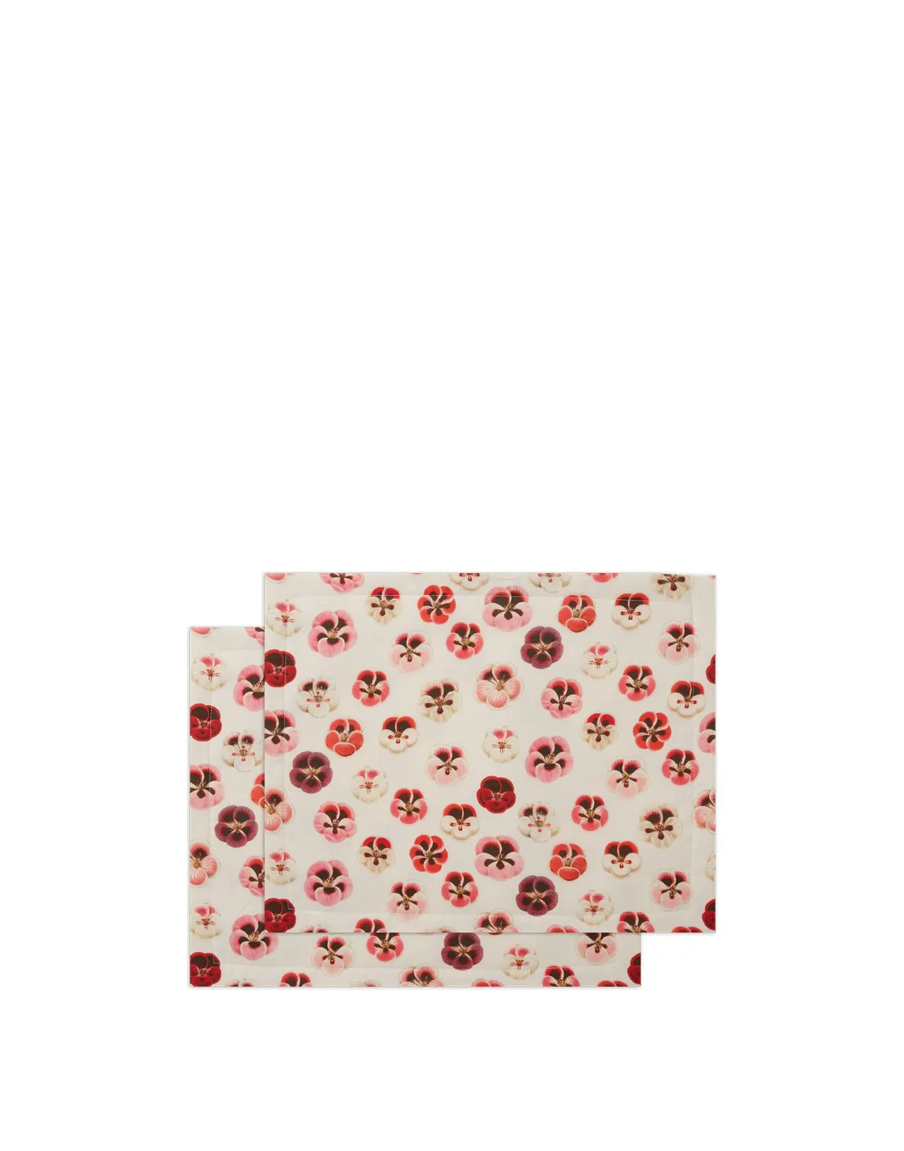 Best Sale La DoubleJ Placemat Set Of 2Micro Pansy in Linen