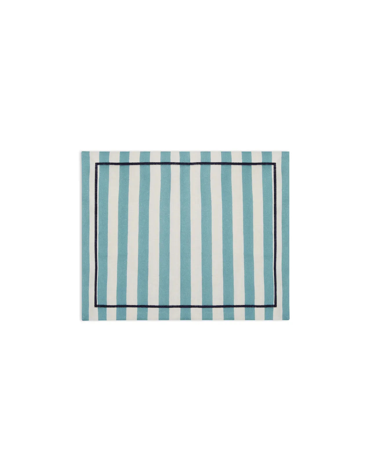 New La DoubleJ Placemat Set Of 2Riviera Sky Blue in Linen