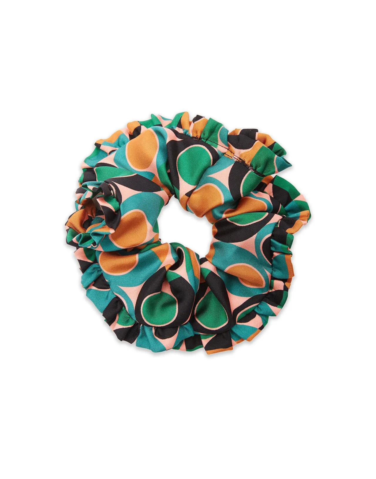 Shop La DoubleJ ScrunchieGumball Verde in Twill