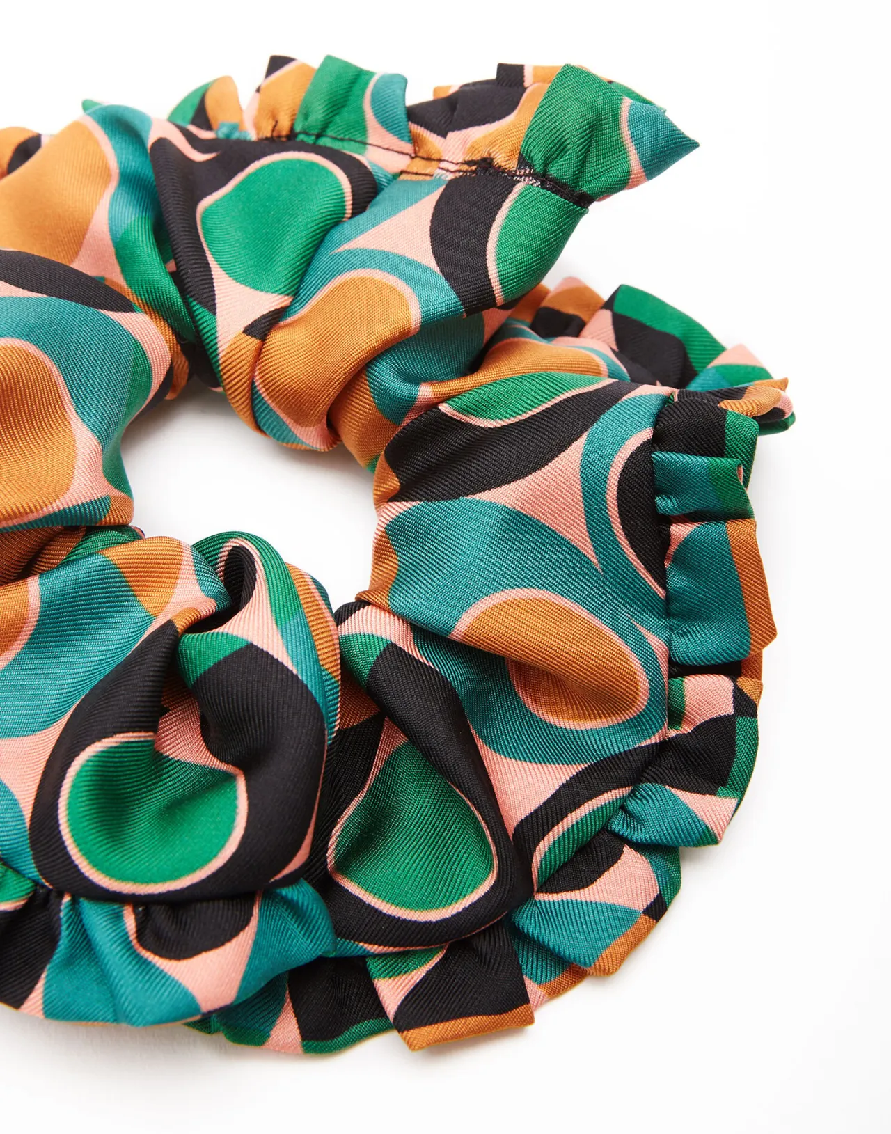 Shop La DoubleJ ScrunchieGumball Verde in Twill