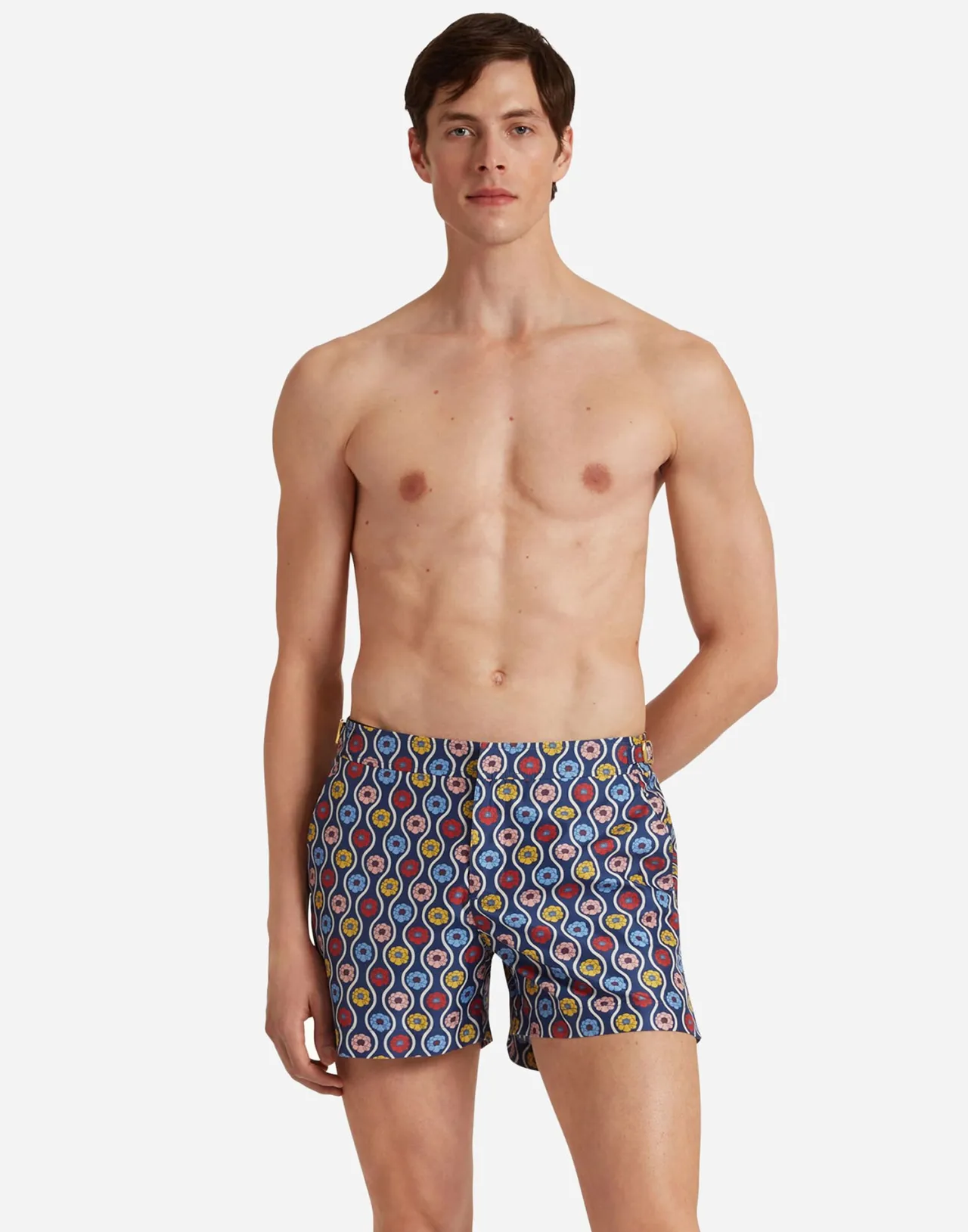 Shop La DoubleJ Setter Swim ShortsWhitsun Mini Blue in Recycled Polyester