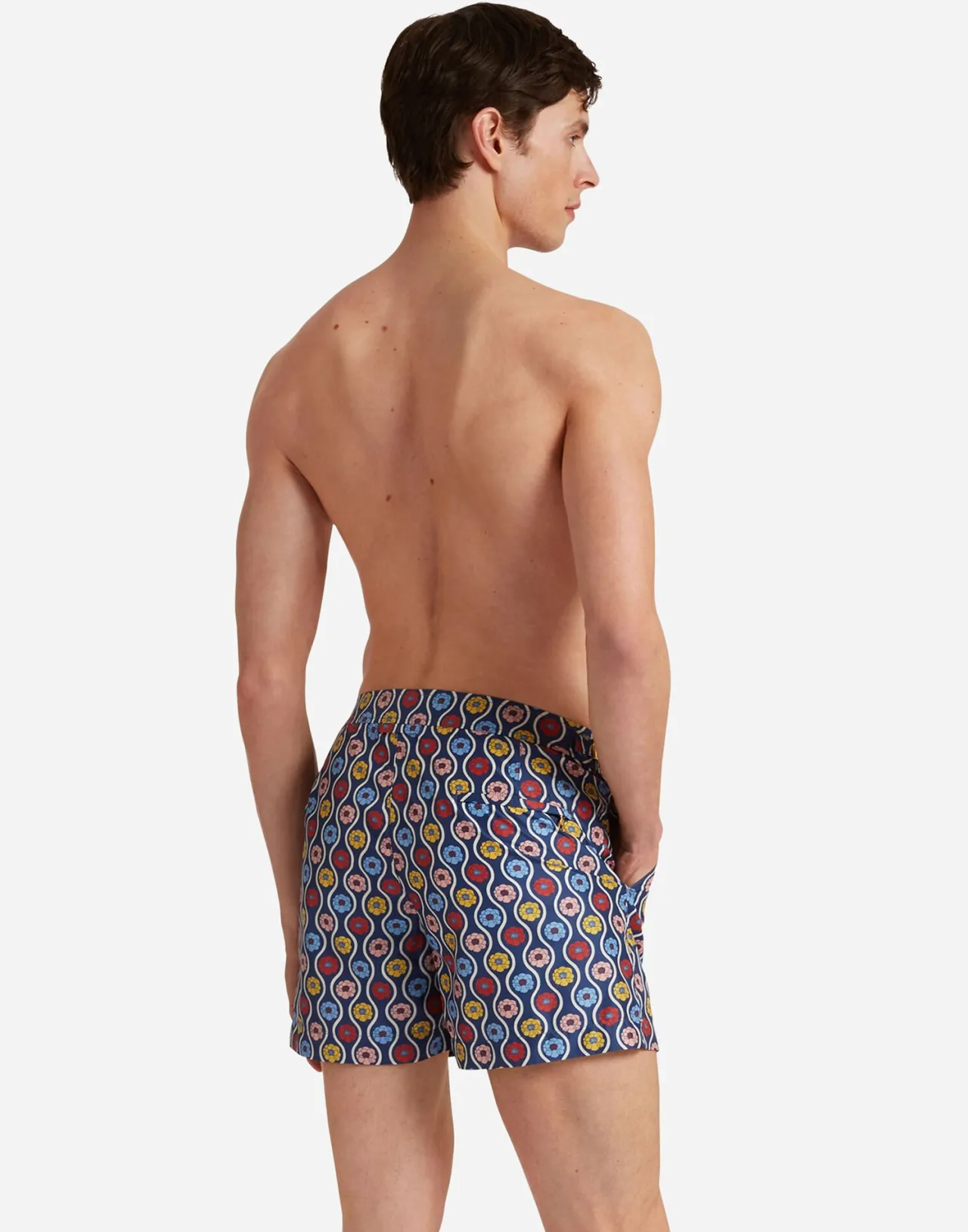 Shop La DoubleJ Setter Swim ShortsWhitsun Mini Blue in Recycled Polyester