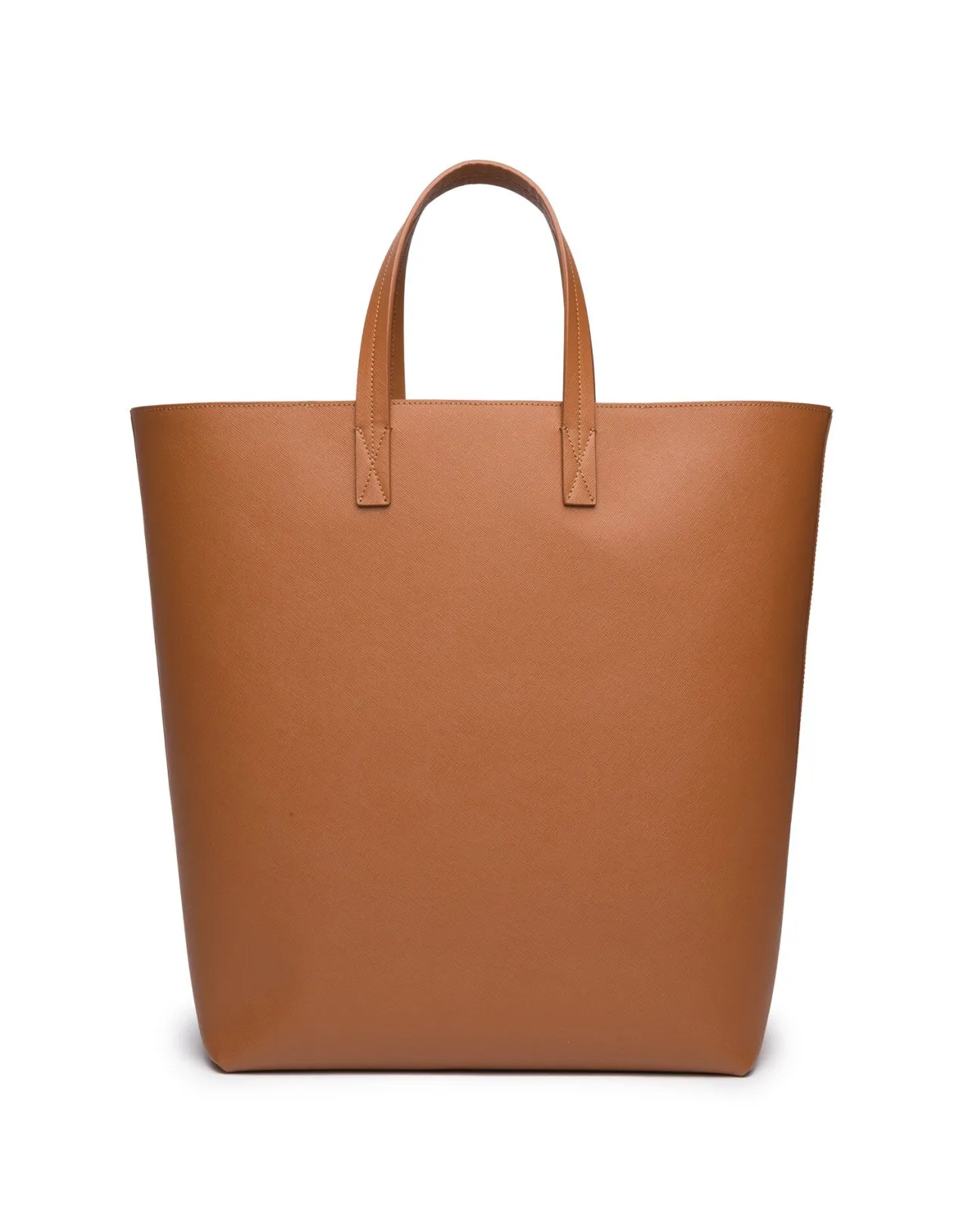 Discount La DoubleJ Shopper Tote BagMarrone in Saffiano Leather