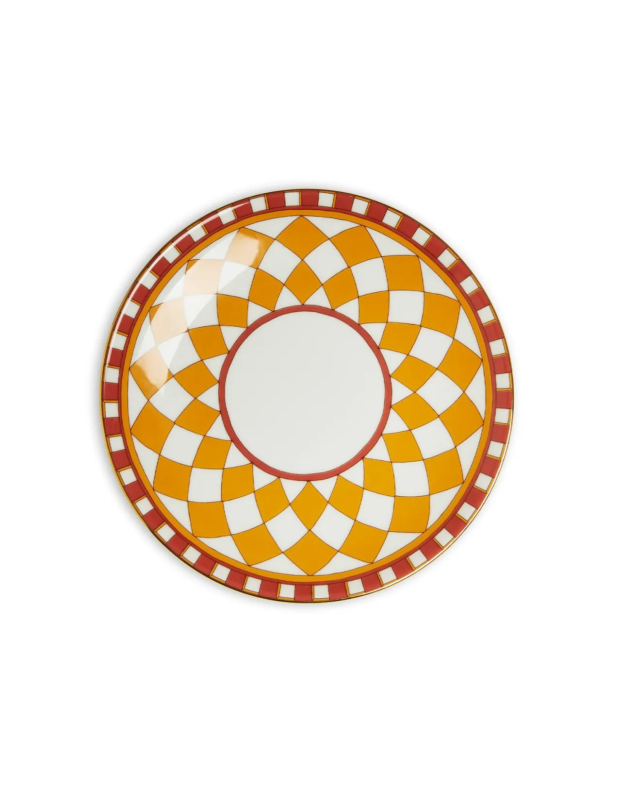 Best La DoubleJ Side Plates Set Of 2Apollo Yellow in Porcelain