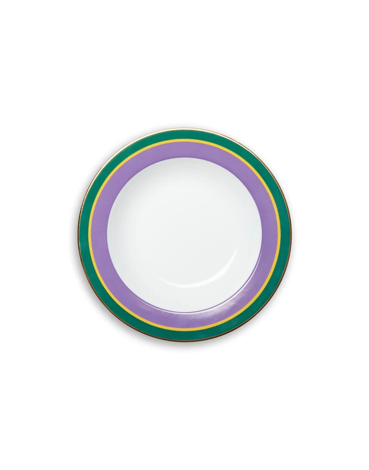 Sale La DoubleJ Soup Plates Set Of 2Rainbow Violet in Porcelain