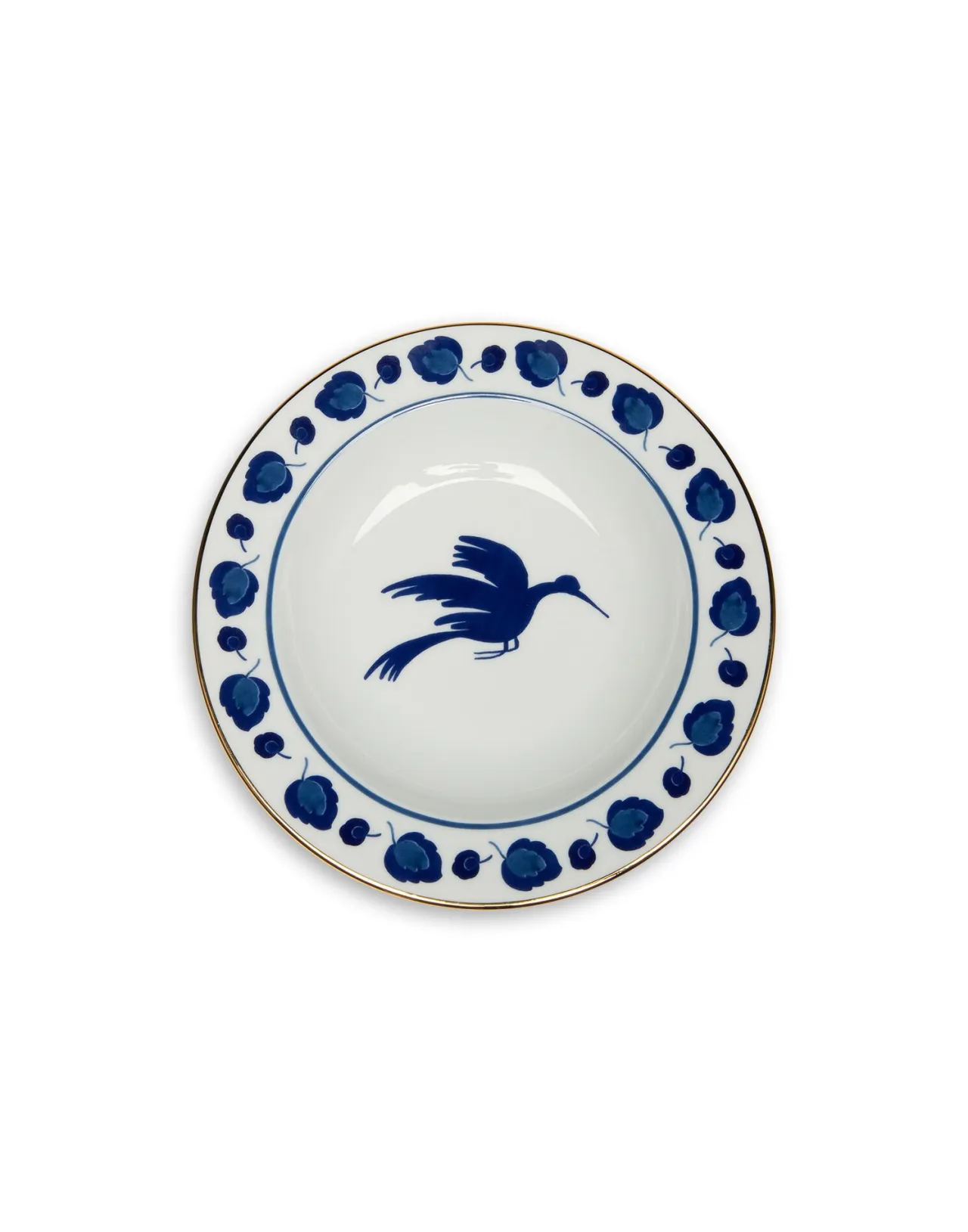 Cheap La DoubleJ Soup Plates Set Of 2Wildbird Blue in Porcelain