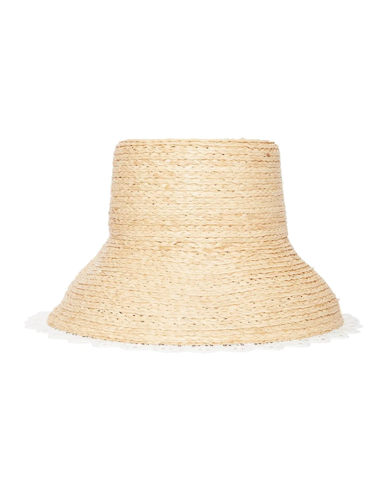 Clearance La DoubleJ The Ombra HatSolid Ivory in Raffia