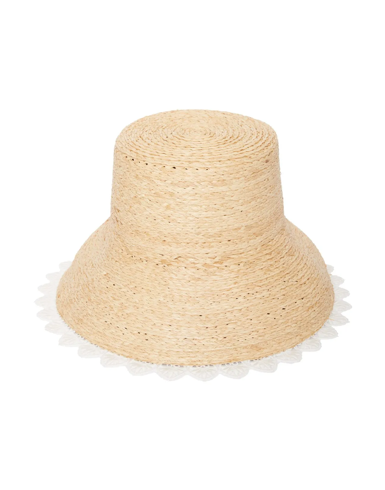 Clearance La DoubleJ The Ombra HatSolid Ivory in Raffia