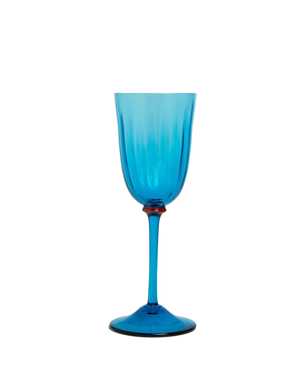 Outlet La DoubleJ Wine Glasses Set Of 2Turquoise in Murano Glass