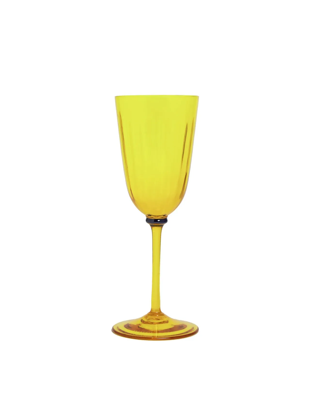 Fashion La DoubleJ Wine Glasses Set Of 2Yellow in Murano Glass